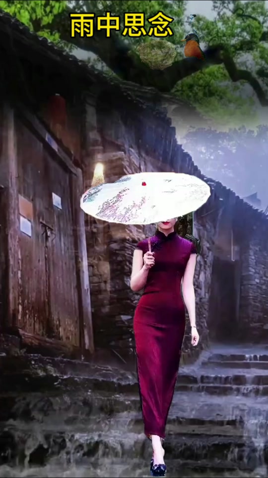 #跟拍音乐 雨中的思念 演唱 祁隆