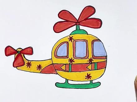 我画的飞机✈️能坐好多人呢!!!#脑洞大开 #亲子 #飞机 #一起学画画 #儿童创意手工