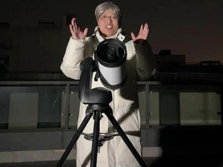天文望远镜看月亮旁边最亮的一颗星 #天文 #月球 #宇宙星图