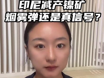 别再被印尼减产镍矿的消息带着跑了 #印尼 #镍 #企业出海 #铜雀出海 #资源战