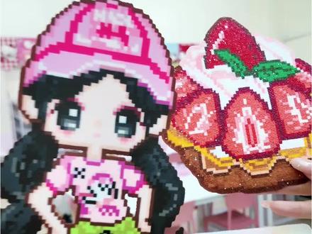 拼满100个欣欣大图计划1/100 跟朋友一起的周末玩什么❓
拼豆!拼豆!拼豆!
#虞书欣拼豆 #人物拼豆 #可爱拼豆 #拼拼拼拼拼豆豆 #拼豆