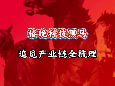 椿晚科技黑马 追觅产业链全梳理 #股市 #机器人