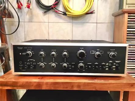 SanSui/山水机王,被誉为日本版的#麦景图,50公分宽的巨无霸是身份象征!#发烧音响#怀旧经典#音响发烧友#经典老歌