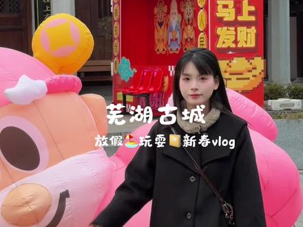 有没有人觉得芜湖真的好治愈啊 #vlog日常 #灯会 #寻找年味 #芜湖 #芜湖古城春节