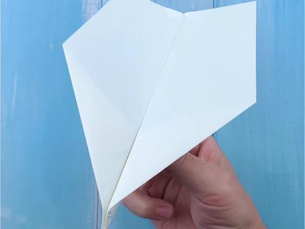 简单几步制作世界上飞行最远的纸飞机,你学会了吗? #折纸#手工#纸飞机