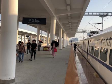 从武汉东站坐火车到汉口站,全程41公里,票价15元,体验如何?#交通强国铁路先行 #铁路摄影 #火车 #高铁