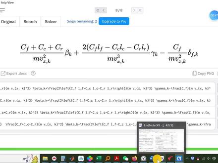 关于Mathpix snipping tool软件使用方法的简单讲解 #知识 #校园学习 #公式 #使用