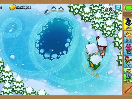 气球塔防6六级猴#塔防游戏 #解压小游戏 #气球塔防6