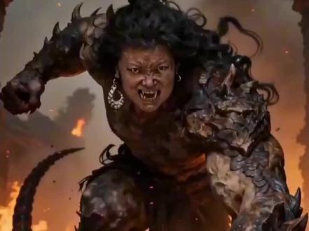 《大只斩》 #小云雀ai #coke #大只斩 #大只 #大只物语
大只斩·打斗名场面
天正三年秋夜,大只山巅鬼城沦为火海,断壁残垣在烈焰中噼啪作响。巨鬼大只(全身覆满厚重鳞甲,利爪泛着冷光,长尾如钢鞭般甩动,青面獠牙外露,额前凌乱黑发被烟火熏得微卷)正于废墟中横冲直撞,巨掌拍碎石墙,碎石如暴雨般飞溅,所过之处尽是狼藉,凶威滔天。
烟尘翻滚间,一道挺拔身影破雾而出——武士寇克(红黑拼接的日式铠甲在火光下明暗交错,月代头梳理得一丝不苟,兜鍪头盔的前立折射出寒光,腰间双太刀的刀鞘随步伐轻晃)稳步前行,眼神如寒潭般沉静,却藏着不容置疑的杀意,背景从初始的纯白渐变为火海燎原的壮阔,氛围感拉满。
大只猛然转头,察觉来者,发出震耳欲聋的狂吼,利爪携着毁天灭地的力道横扫而来。寇克身形一晃,侧身避开攻势,同时右手抽刀,刀鞘与刀身摩擦发出清脆声响,太刀出鞘的瞬间,寒光划破烟火。他顺势举刀格挡,“铛”的一声金属碰撞,火星与铠甲碎屑四溅纷飞。趁大只攻势稍滞,寇克旋身一记横斩,太刀精准劈中大只前臂,鳞甲应声崩裂,碎块四散滚落。大只吃痛暴怒,长尾如闪电般甩向寇克,他纵身腾空,衣袍在夜风中翻飞,镜头紧随其闪避轨迹,将武士的灵动展现得淋漓尽致。
落地瞬间,寇克脚尖借力蹬地,身形如离弦之箭般反弹而起。慢动作特写中,铠甲的纹路与金属光泽清晰可见,他双手紧握太刀,狠狠重击在大只躯干之上。只听沉闷的撞击声响起,大只胸前鳞甲凹陷变形,庞大的身躯踉跄后仰,险些栽倒。镜头骤然拉远,废墟全景铺展开来,寇克借势翻身,稳稳落在大只宽厚的肩头,居高临下,气势如虹。
俯拍镜头聚焦之下,寇克高举太刀,双臂青筋微显,凝聚全身力道奋力劈砍而下,刀势如雷霆万钧,正中大只肩颈连接处。大只发出一声凄厉哀嚎,庞大的身躯失去支撑,轰然倒地,激起漫天烟尘,四肢抽搐片刻便不再动弹
烟尘缓缓散去,寇克收刀入鞘,立于大只尸身之上,身姿挺拔如松。镜头缓缓拉远,将他的剪影与身后渐熄的火海融为一体,余烬随风飘散,画面留白收尾。这惊世骇俗的一刀,便是流传千古的“大只斩”,而寇克与他的太刀,也自此开启了战国时代的传奇篇章。