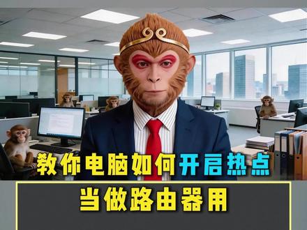 #电脑开热点 教你电脑如何开启热点当做路由器用
#电脑知识 #电脑技巧 #移动热点 #Wifi