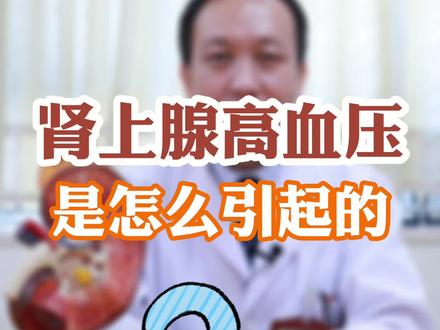 肾上腺高血压怎么引起的?#医学科普 #健康科普 #科普 #高血压 @DOU+小助手 @DOU+上热门