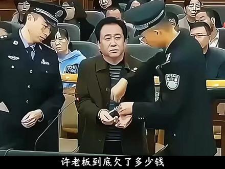 许老板到底欠了多少钱 #有趣的知识又增加了