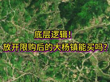 底层逻辑!放开限购后的大杨镇能买吗?#合肥 #庐阳区 #大杨镇 #四里河