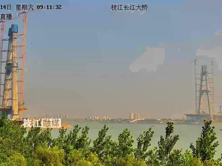 太震撼了! 30秒见证枝江长江大桥“握手”合龙#枝江