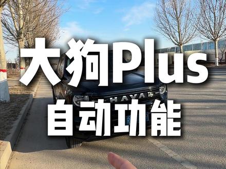 买大狗Plus,车上的这些自动功能一定要会用,它能使咱们的车更好开!!!#哈弗大狗 #哈弗大狗Plus #汽车知识 #用车知识