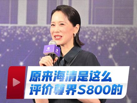 原来海清是这么评价尊界S800的!! #海清 #尊界S800 #鸿蒙智行 #华为 #华为乾崑