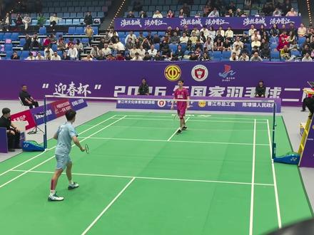 2026国家羽毛球二队对抗赛,孙超vs刘洋名宇(纯享版)#刘洋名宇 #孙超 #羽毛球国家队