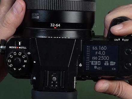富士GFX100S/50S2中画幅相机曝光模式转盘使用教学;M\A\S\P档位 #富士中画幅gfx100s