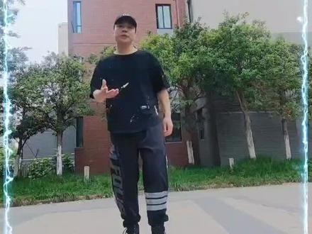 新舞《流星》背面慢动作分解教程,原创演示@🕺🏻孤星🕺🏻【兴平】 #曳步舞 #原创作品 #简单易学 #曳步舞基础教学