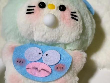 小丑鱼kt教程奉上啦!! 别犹豫 去难为你有手的好朋友叭!!#小丑鱼玩偶 #hellokitty #手工diy