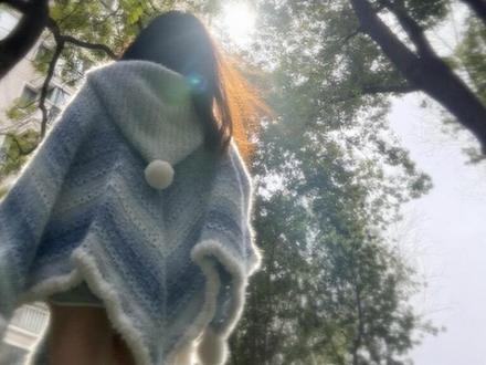 拍给纯新手小白的针法教学视频#七星斗篷钩织教程