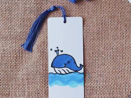 简笔画鲸鱼🐳#抖音小助手 #手工diy #可爱简笔画 #儿童简笔画 #一起学画画 #有趣的创意