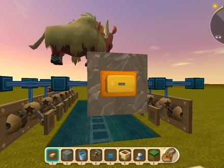 迷你世界 自动水稻收割机教程