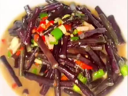 红豆角是这样做简单家常美味#美食 #家常菜 #美食教程 #抖音美食 #美食分享 #抖音美食推荐官 #好食材好味道 #乡村味道 #美食推荐
