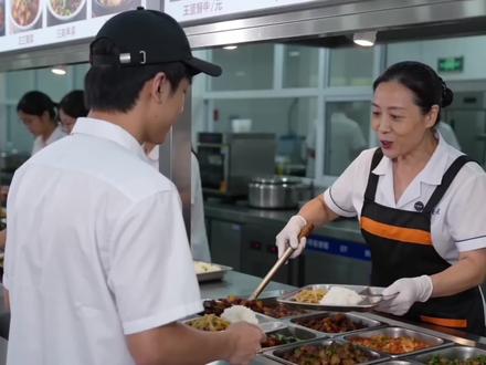 同学你玩什么游戏?#豆包ai #食堂阿姨打饭 #游戏日常