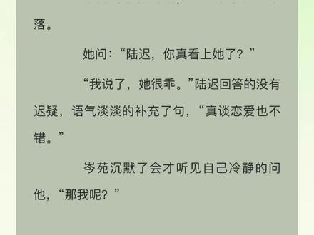 岑苑陆迟岑釉陆霁 小说大结局全文阅读岑苑陆迟