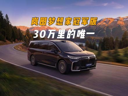 30.99万!华为乾崑智驾上车,这台MPV让全家出行零焦虑 #岚图梦想家冠军版 #岚图汽车 #岚图梦想家