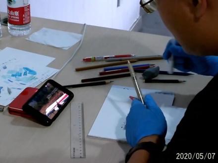 #云上记翼 #原创手绘 #四川航空 3U啊3U ,🦆🦆🦆,3U家的首架320neo @四川航空