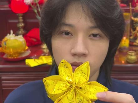 清明节折小莲花#清明节#莲花#祭祖
