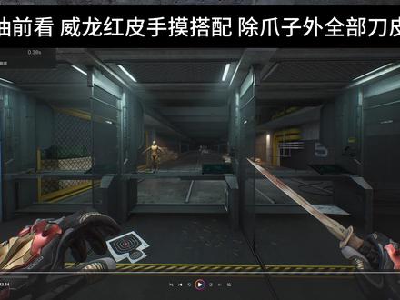 先看再抽 威龙手摸与刀皮搭配 #三角洲行动 #威龙红皮