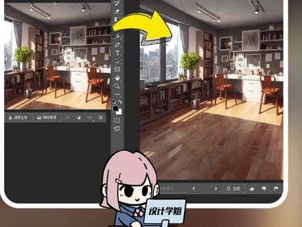 一键扩展,智能补充画面,横图变竖图!PS超强AI工具beta(附安装包)#ps #psbeta #psai #ps扩展 #画面扩展 #人工智能