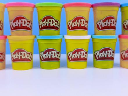 用培乐多彩泥来制作玩具车,有挖掘机铲车搅拌车和翻斗车 #培乐多玩具 #创意玩具