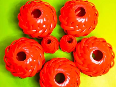 转运珠,好运来!#藤条编织 #手工教程