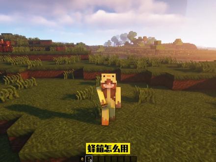 #我的世界mc 蜂箱应该怎么使用#我的世界教程