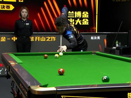 十盘赢七局!!最强00后赵汝亮最新决金8进4比赛,开局单挑阶段十局仅让雷镒伟赢到3局,全面压制!!#赵汝亮 #雷镒伟 #台球 #决金 #决金第七季