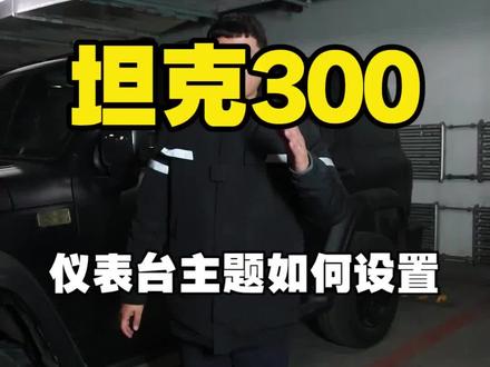 #坦克300用车分享 #每天一个用车知识 坦克300仪表台如何设置#坦克300