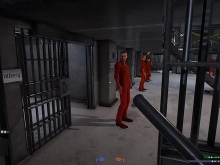 #单机游戏 当狱警的第一天,犯人都挺不服的 #监狱模拟器 #steam