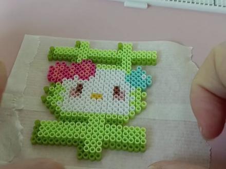 #拼豆 #拼豆diy 一拼一个不吱声!