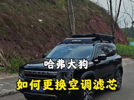 一分钟教你更换哈弗大狗空调滤芯#汽车人共创计划#哈弗大狗 #大狗无处不趣 #更换空调滤芯