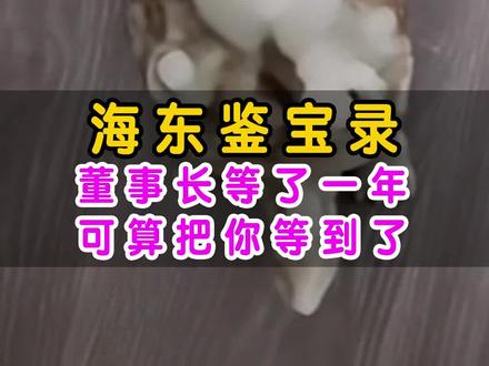 董事长等了一年可算把你等到了~!#文玩 #收藏 #鉴定