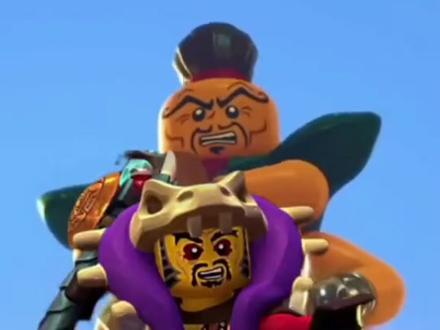 晴美:我能加入吗?#乐高幻影忍者 #抽象艺术