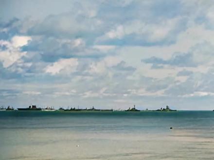 美国第一次水下核爆实,验证对军舰的危害 #原子弹 #核武器 #科普知识