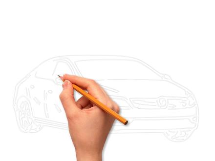 汽车51简笔画老款帕萨特 #帕萨特 #大众 #汽车 #画车 #每日一画 #简笔 #手绘视频 #绘画过程