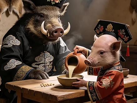 鹿角文化,他们应该需要传承