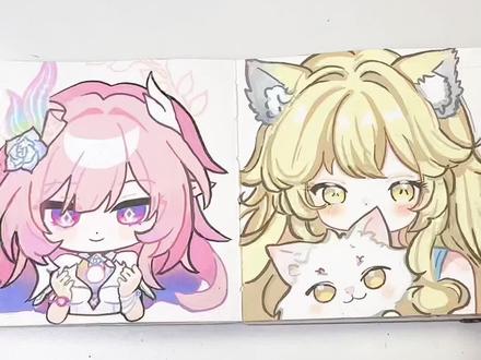 挑战100天成为绘画博主 | 第30天 你敢发我敢画#绘画绘画绘画 #绘画 #画画 #蛋仔派对梵蒂娅 #绘画