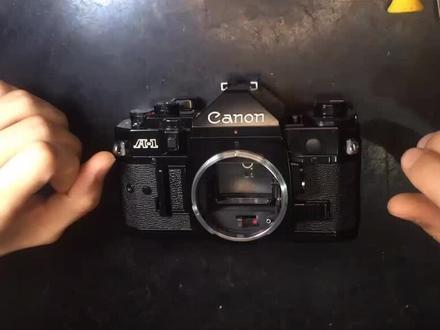 canon佳能 a1 机械胶片相机 拆机 拆解 维修~1 #中古胶片旁轴相机维修保养